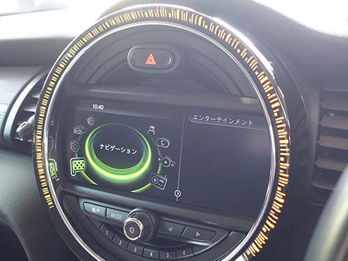 LCI2モデル用ディスプレイリングカバー装着後