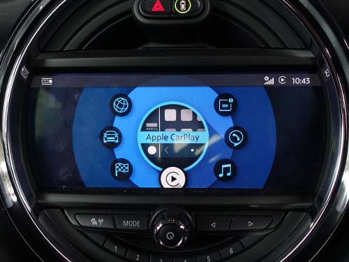 AppleCarPlayメニュー表示