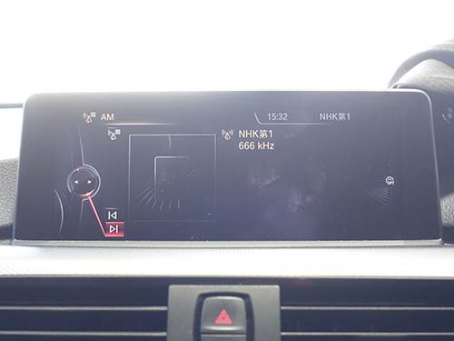 ヘッドユニットを車両に取り付けて動作チェック