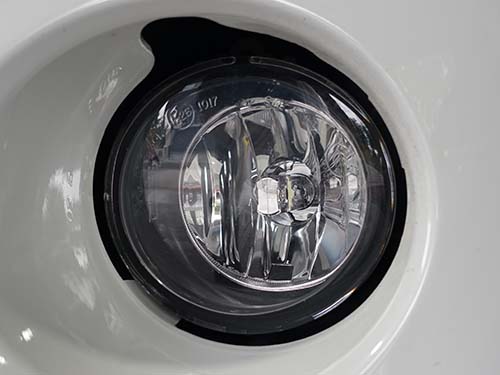 LEDフォグ装着後の点灯画像
