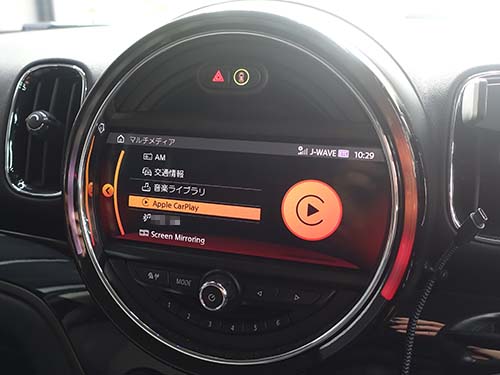 AppleCarPlayメニュー