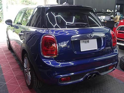 MINI F55 マルチファンクションスイッチ&クルーズコントロール有効化のコーディング施工