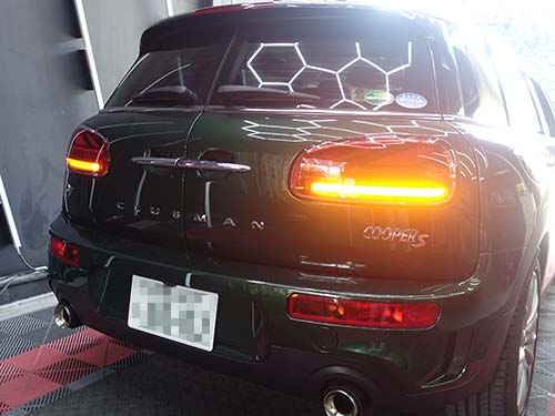 ウインカー点灯