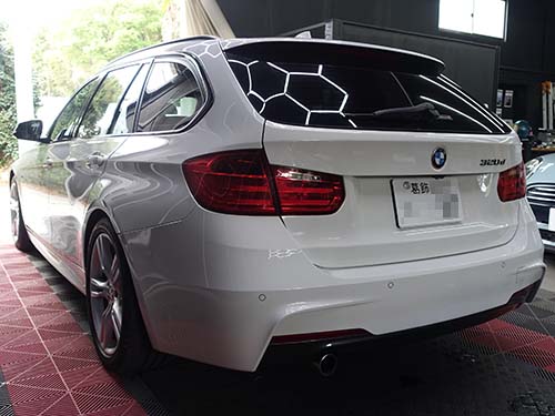 BMW 3シリーズツーリング(F31)前期モデルにLEDバルブ装着&デイライト有効化