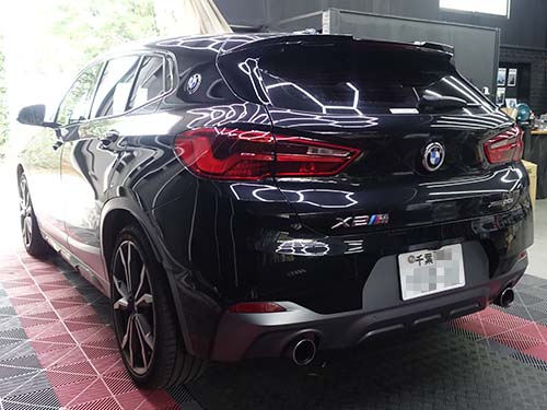 BMW X2の「左リアターンインジケーター異常」警告対応事例