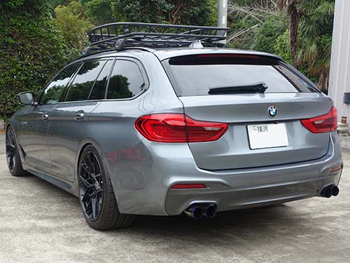 【G31 523i】BMWの足元ケア!DIXCELパッドでダスト対策+ホイール洗浄施工