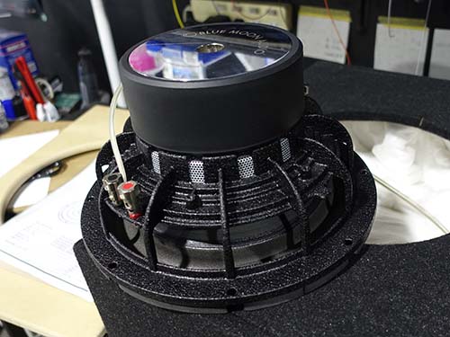 BLUE MOON AUDIO WX250と専用ウーファーBOX