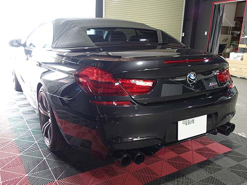 ディーラー作業で消えた設定を再び!BMW F12 M6に再コーディング対応