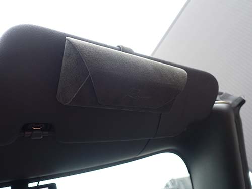 RAIKO VISOR CASE Alcantara Edition