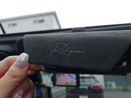 RAIKO VISOR CASE Alcantara Edition