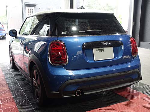 MINI F56 クーパーDに低音ホーン追加&サンキューホーンスイッチ装着!