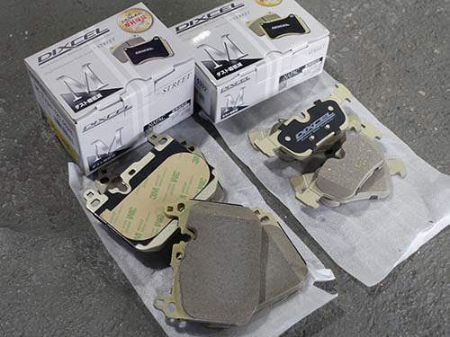 DIXCEL製低ダストブレーキパッド(Type-M)