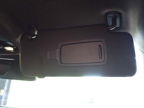 RAIKO VISOR CASE Alcantara Edition 装着画像