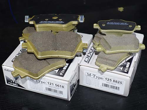 DIXCEL製低ダストブレーキパッド(Type-M)