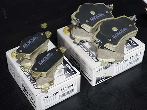 DIXCEL製低ダストブレーキパッド (Type-M)