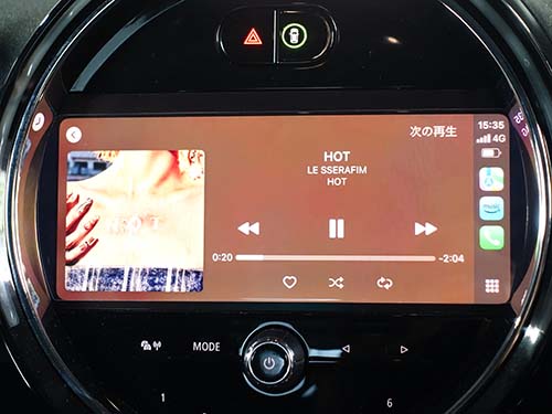 AppleCarPlay を再有効化
