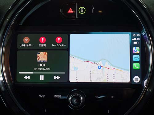 AppleCarPlay を再有効化