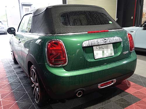 【MINI F57】コンバーチブルに純正ACCを後付装着!前車追従走行を実現