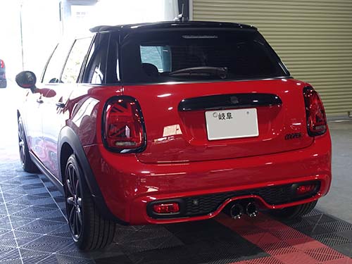MINI F55 ヘッドライトクラックをリペア!プロテクションフィルムで再発防止