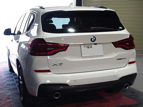 【BMW X3(G01)】CPMストラットブレース装着でフロント剛性とエンジンルームの質感を向上!