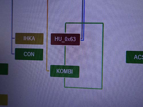 専用診断機でもヘッドユニットとの通信が不可