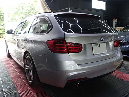 BMW F31「NO SIGNAL」表示を解消！ヘッドユニット交換修理でナビ復活