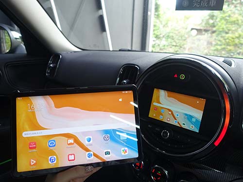 Androidミラーリング動作中の画像