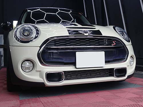 MSKフロントリップスポイラー装着前のフロント画像