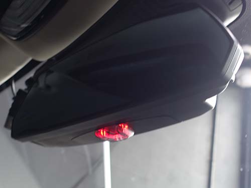 駐車中に点滅する様子