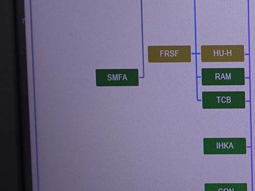コーディング施工前のHKFMが無い状態