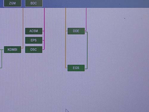 専用診断機による診断結果