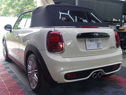 本場USAスタイルへ!MINI F57に純正USサイドマーカー装着カスタム