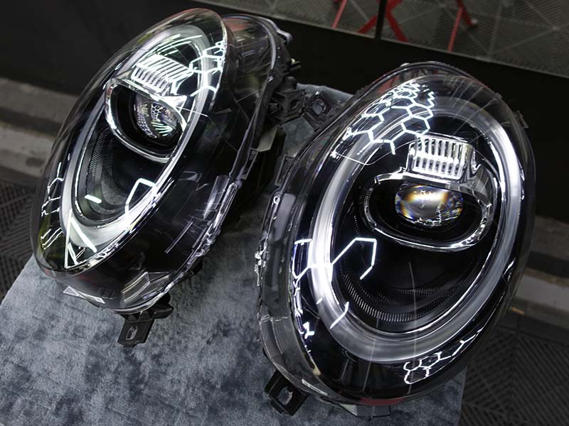 【中古品】MINI用LCIモデル純正LEDヘッドライト 【A0047】