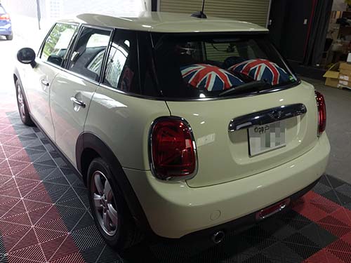 MINI F55のリングライト点灯不良を修理!焼損リペア対応紹介