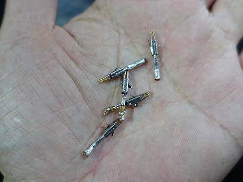 新品ターミナルへ交換作業