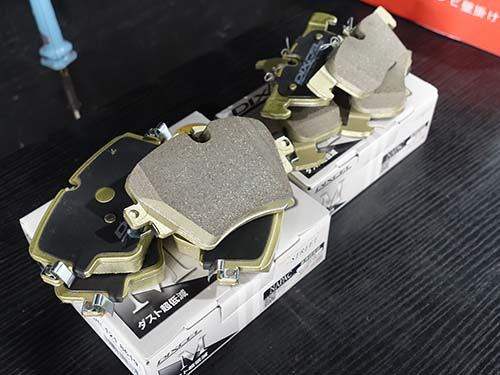 DIXCEL製低ダストブレーキパッド(Type-M)
