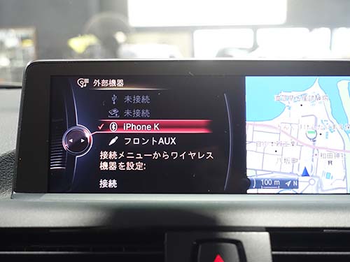 Bluetoothオーディオ&ハンズフリー通話が可能