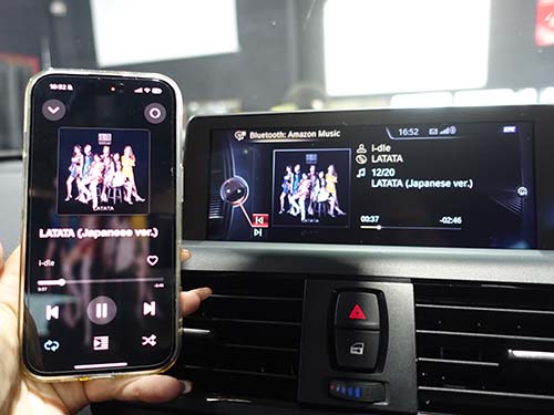 Bluetoothオーディオ&ハンズフリー通話が可能