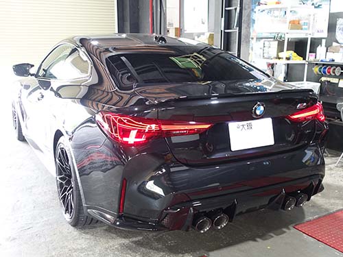 【BMW G82 M4】3Dデザイン製バルブコントローラーで排気音を自由にコントロール