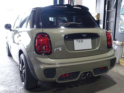 警告表示を解消!MINI F55クーパーSにDIXCEL製ブレーキパーツを装着