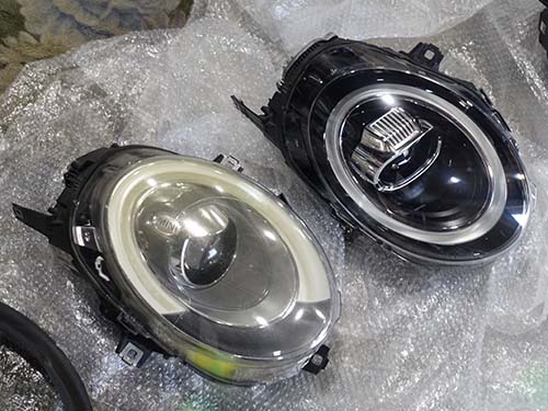 LCIモデル用LEDヘッドライト装着