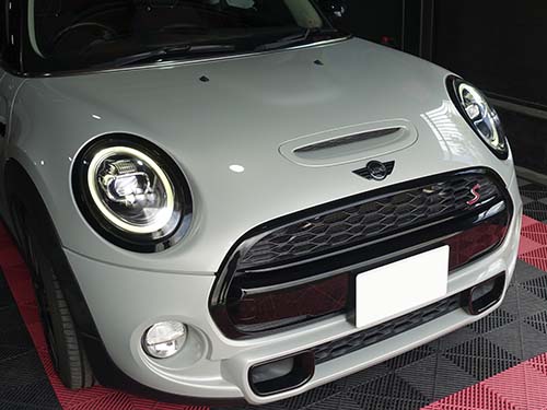 LCIモデル用LEDヘッドライト装着