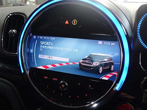 走行モードにSPORT+ ( スポーツプラス ) モード有効化