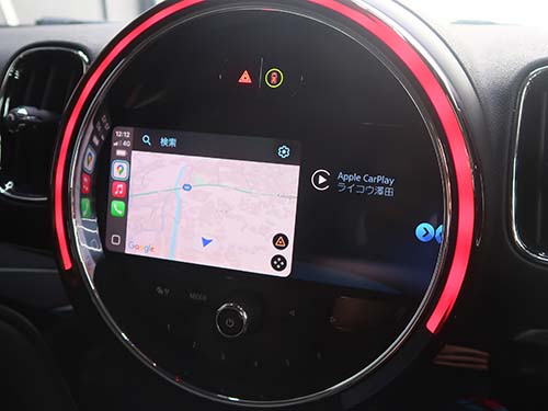 Googleマップでナビゲーション中の画像