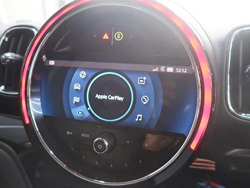 CarPlayメニュー画面表示