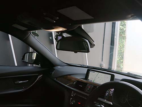 BMW純正中古ミラーへ交換