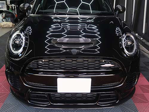 LCI2モデル用のインナーブラック仕様LEDヘッドライトへ換装