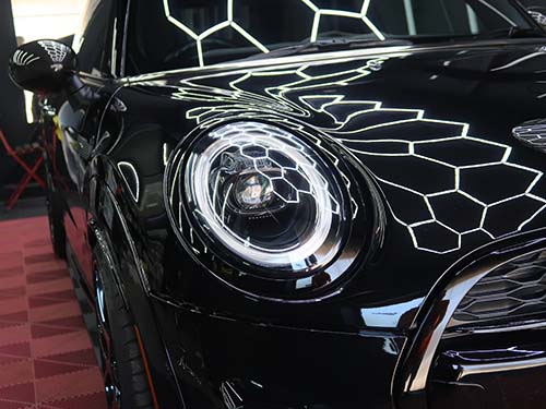 LCI2モデル用のインナーブラック仕様LEDヘッドライトへ換装