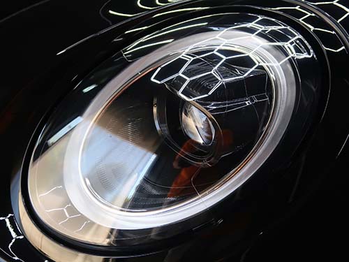 LCI2モデル用のインナーブラック仕様LEDヘッドライトへ換装