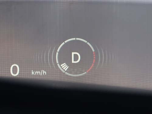 ヘッドアップディスプレイ(HUD)のスポーツ表示にシフトポジション表示有効化